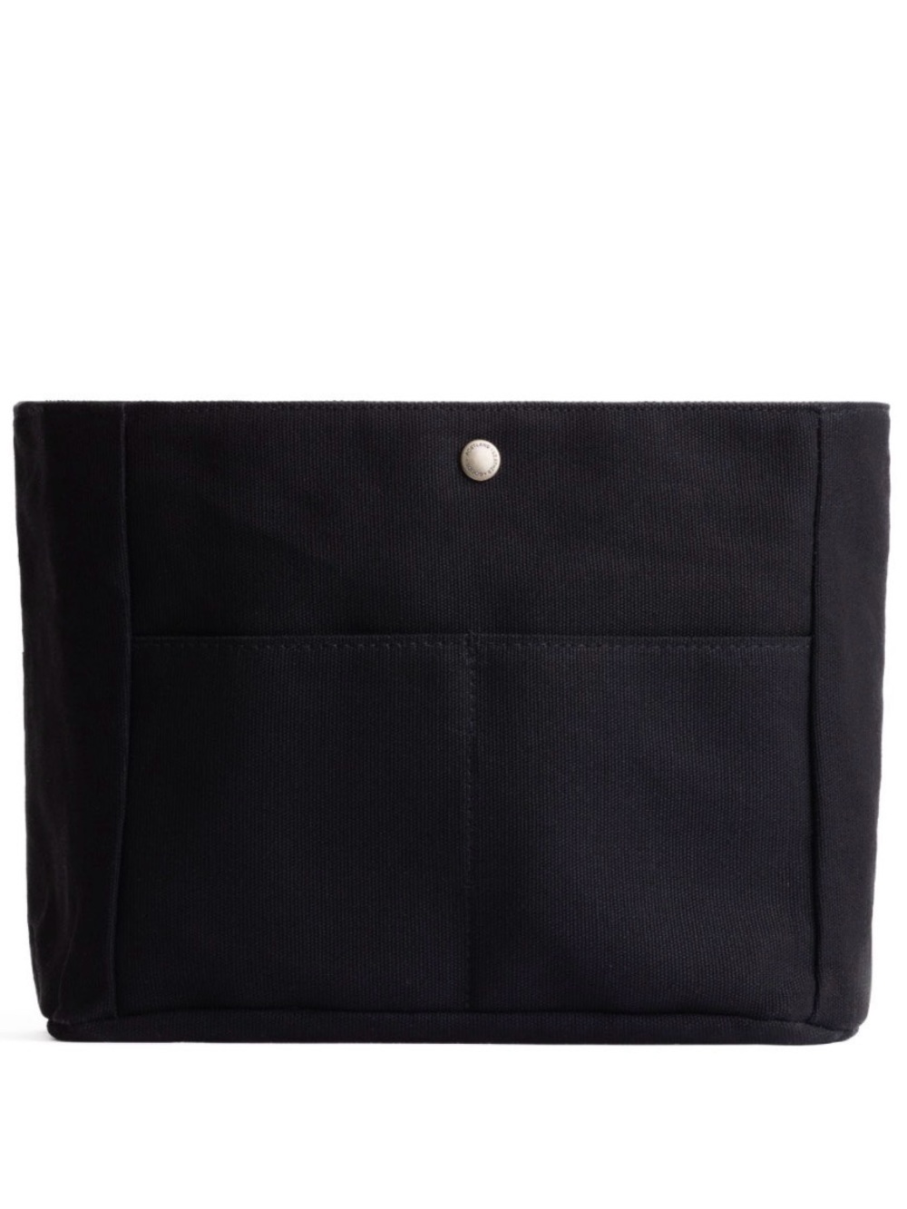 Portland Leather Goods medium classic Canvas Orgnaizer in Black